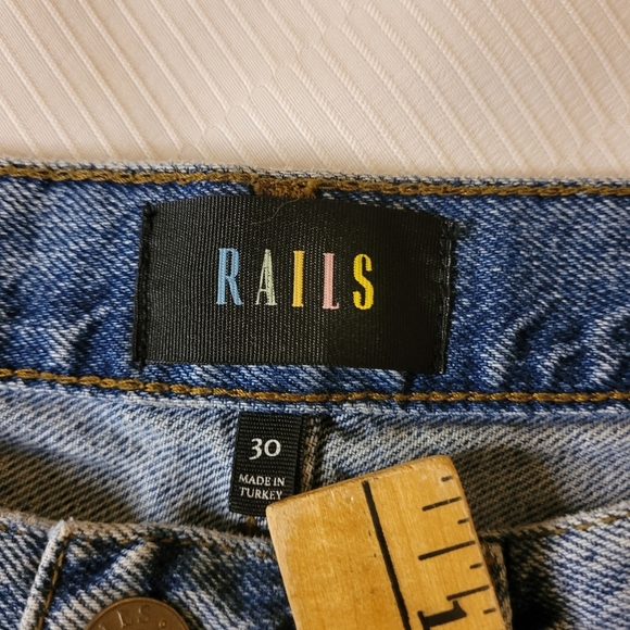Rails The Topanga High Rise Straight Jeans sz 30 - Picture 2 of 12
